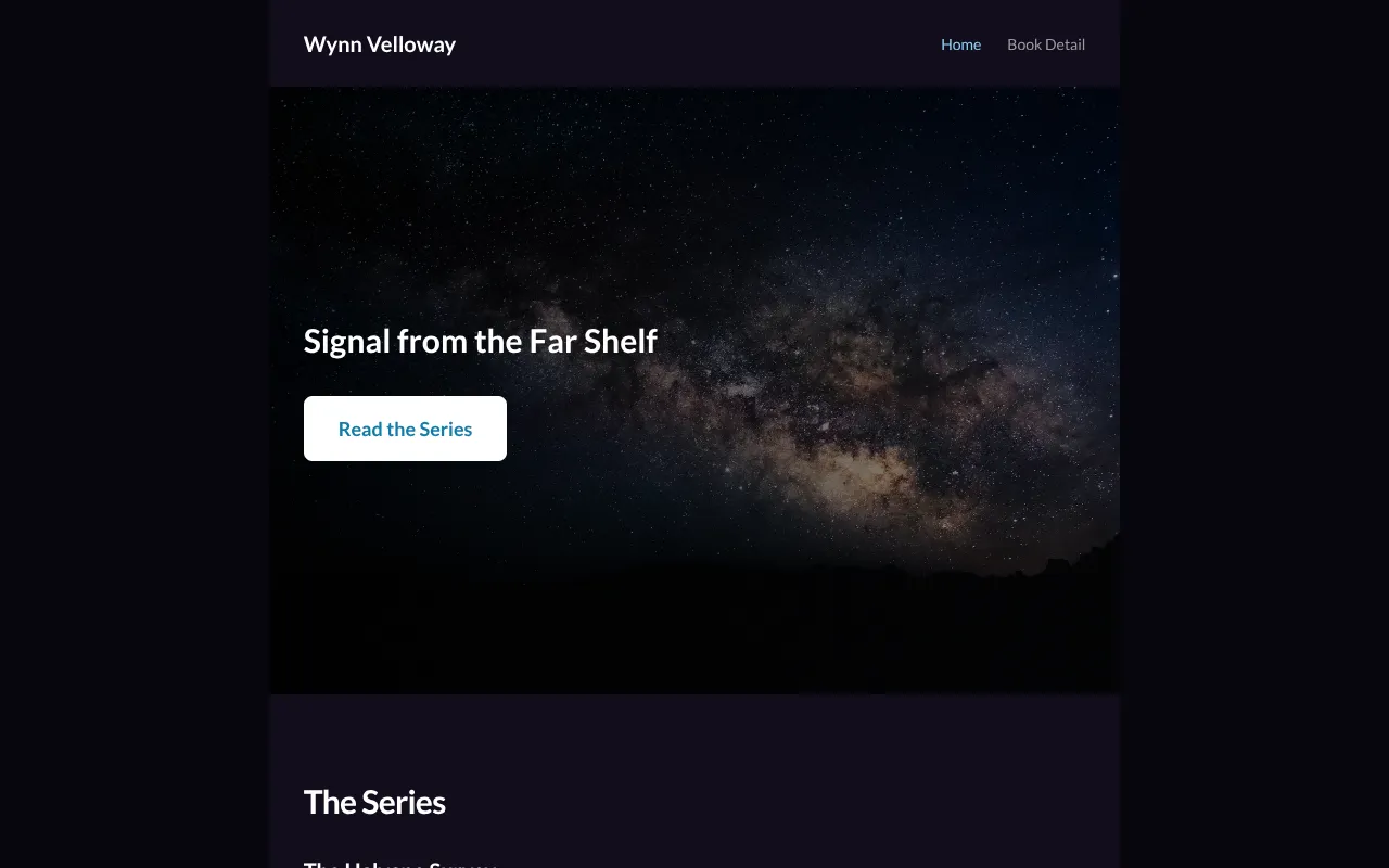 Starfall, a dark design