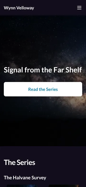 Starfall, a dark design (phone)